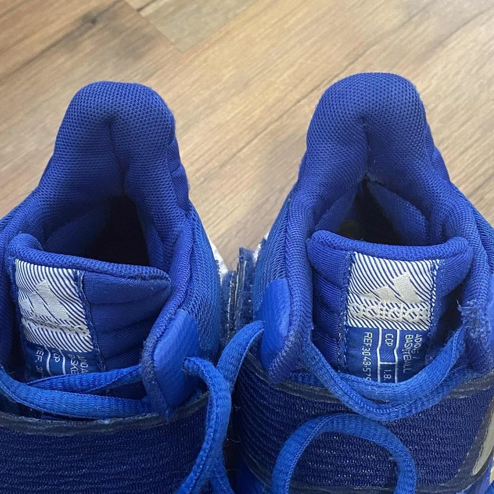 Adidas Bounce Basketball‎ Shoes Royal Blue Men Size 5.5 US BB7297